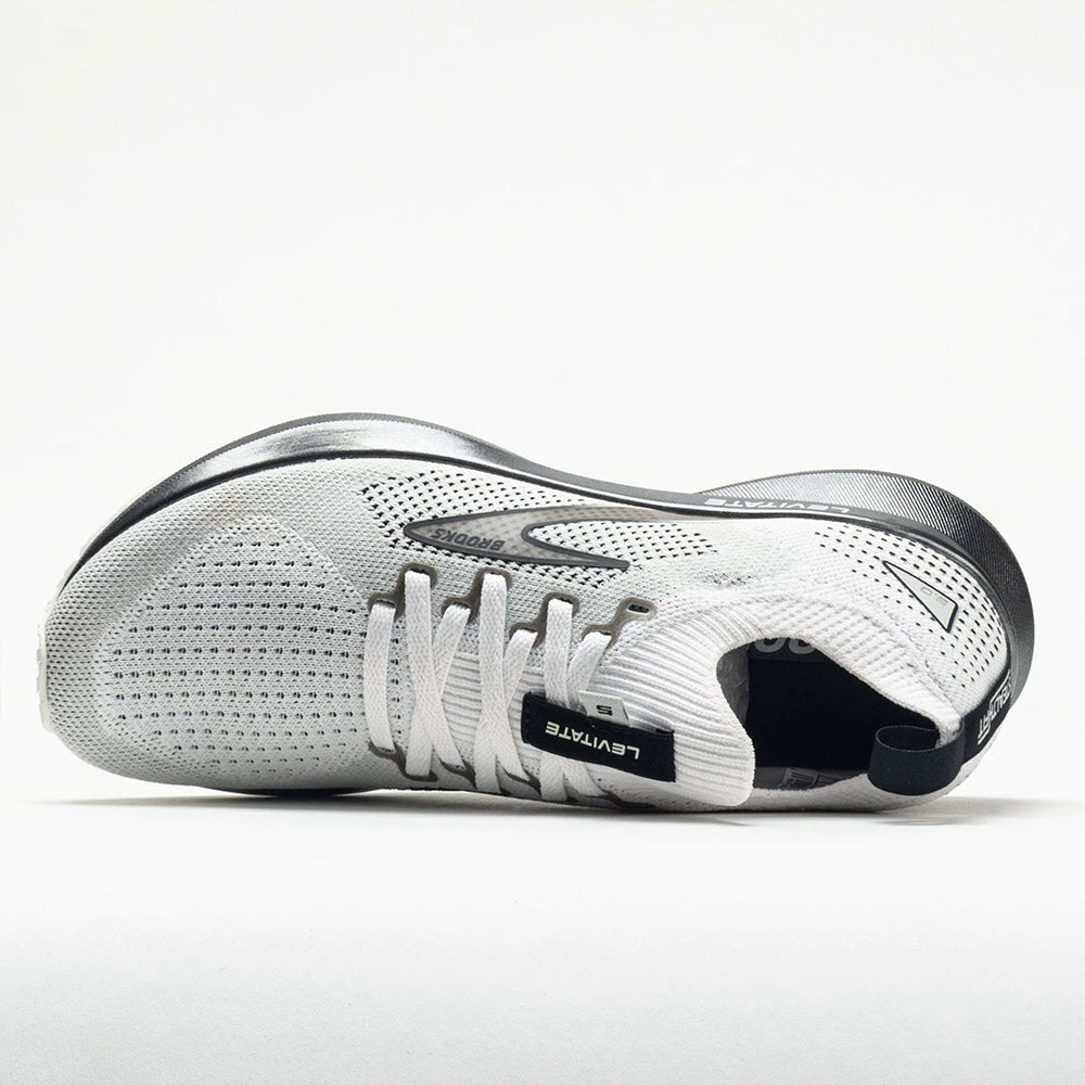 Brooks Levitate Stealthfit 5 Women's White/Gray/Black 5 Brooks Levitate Stealthfit 5 Women's White/Gray/Black