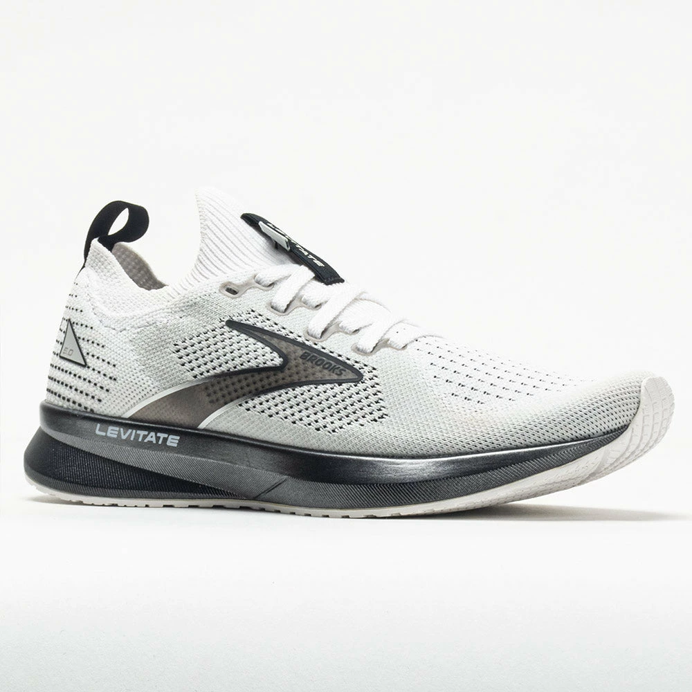 Brooks Levitate Stealthfit 5 Women's White/Gray/Black 7 Brooks Levitate Stealthfit 5 Women's White/Gray/Black