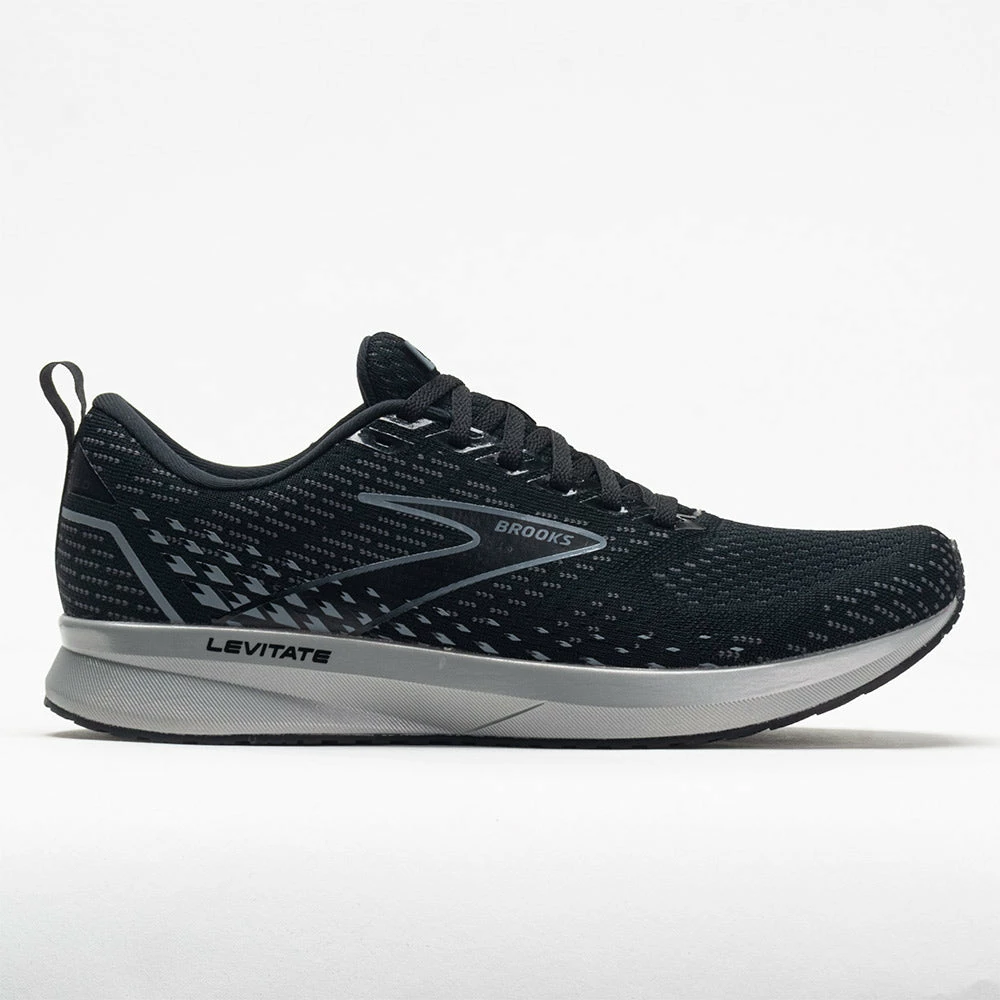 Brooks Levitate 5 Men's Black/Ebony/Gray 3 Brooks Levitate 5 Men's Black/Ebony/Gray