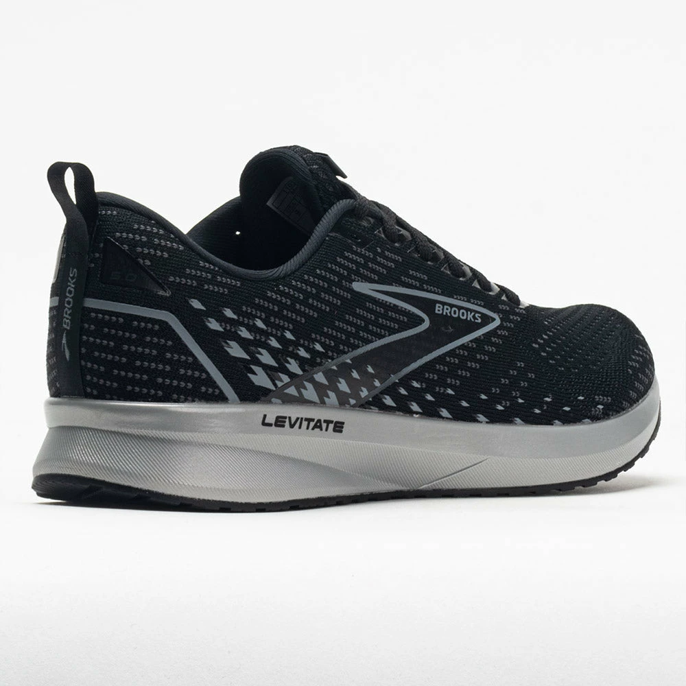 Brooks Levitate 5 Men's Black/Ebony/Gray 8 Brooks Levitate 5 Men's Black/Ebony/Gray