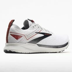 Brooks Ricochet 3 Men's White/Gray/Cinnabar Running Shoes