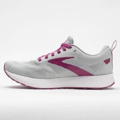 Brooks Revel 5 Women's Gray/White/Baton Rouge 9 Brooks Revel 5 Women's Gray/White/Baton Rouge