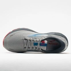 Brooks Ghost 14 Men's Gray/Blue/Red Running Shoes