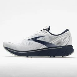 Brooks Ghost 14 Men's White/Gray/Navy