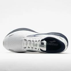 Brooks Ghost 14 Men's White/Gray/Navy