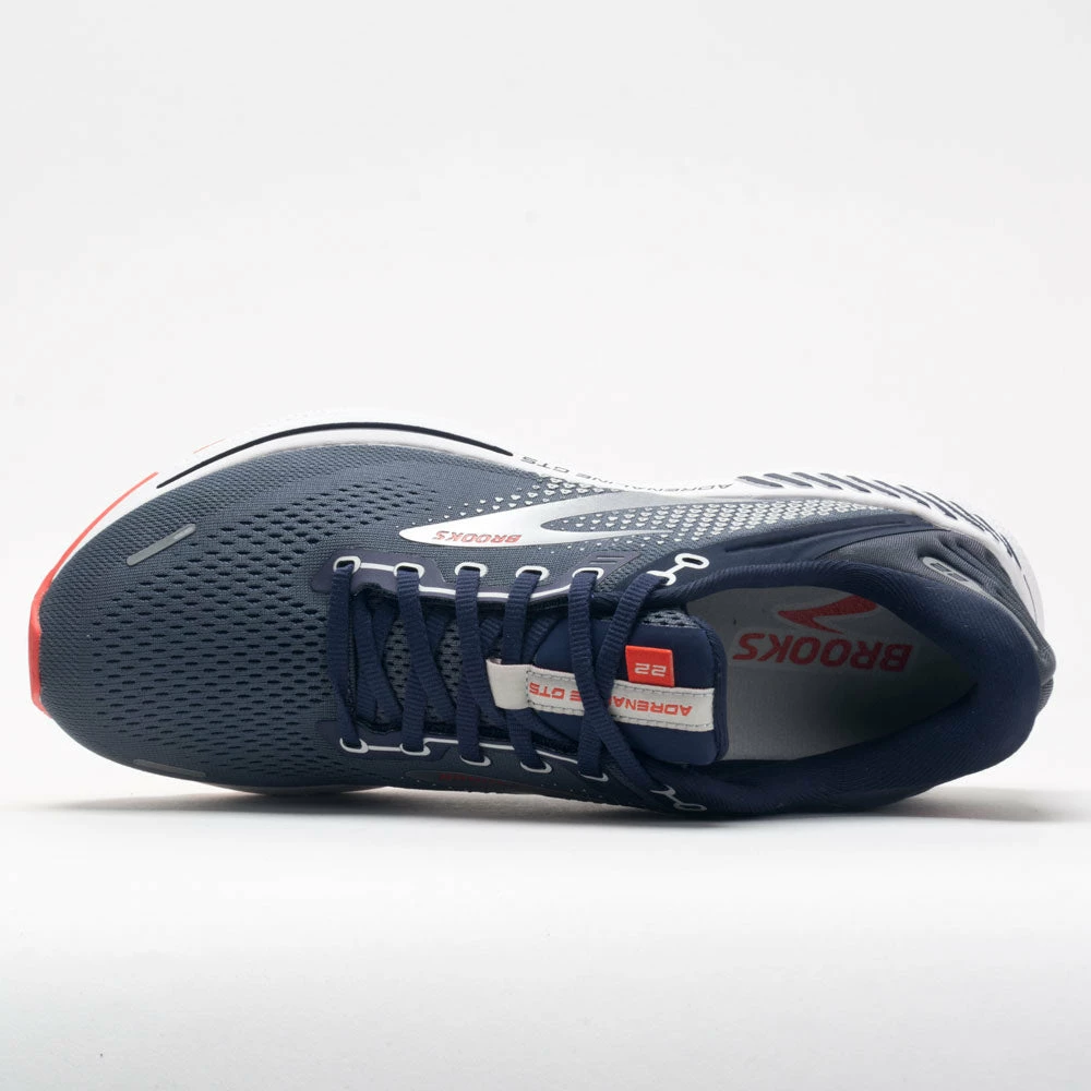 Brooks Adrenaline GTS 22 Men's Peacoat/India Ink/Grenadine 5 Brooks Adrenaline GTS 22 Men's Peacoat/India Ink/Grenadine