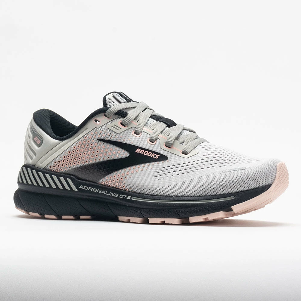 Running Shoes Brooks Adrenaline GTS 22 Women's Gray/Rose/Black 7 Running Shoes Brooks Adrenaline GTS 22 Women's Gray/Rose/Black
