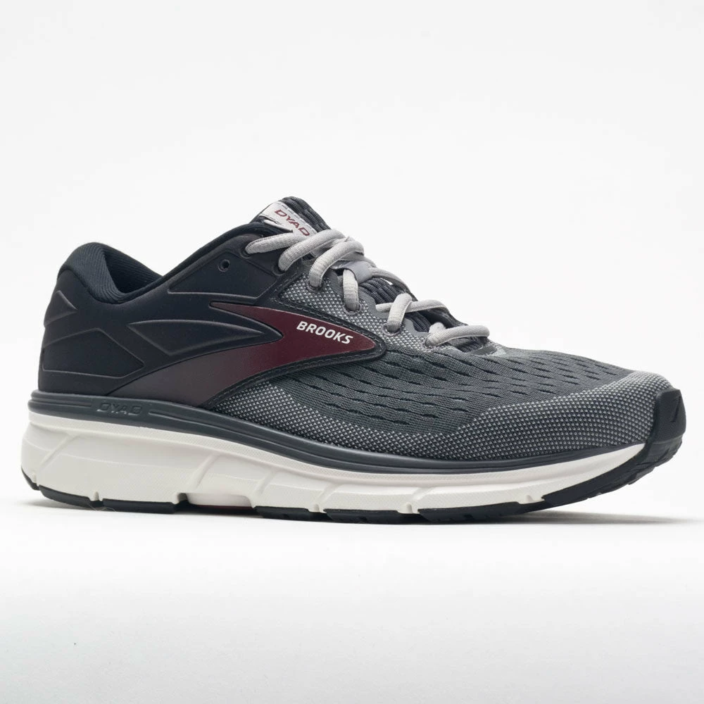 Running Shoes Brooks Dyad 11 Men's Blackened Pearl/Alloy/Red 7 Running Shoes Brooks Dyad 11 Men's Blackened Pearl/Alloy/Red