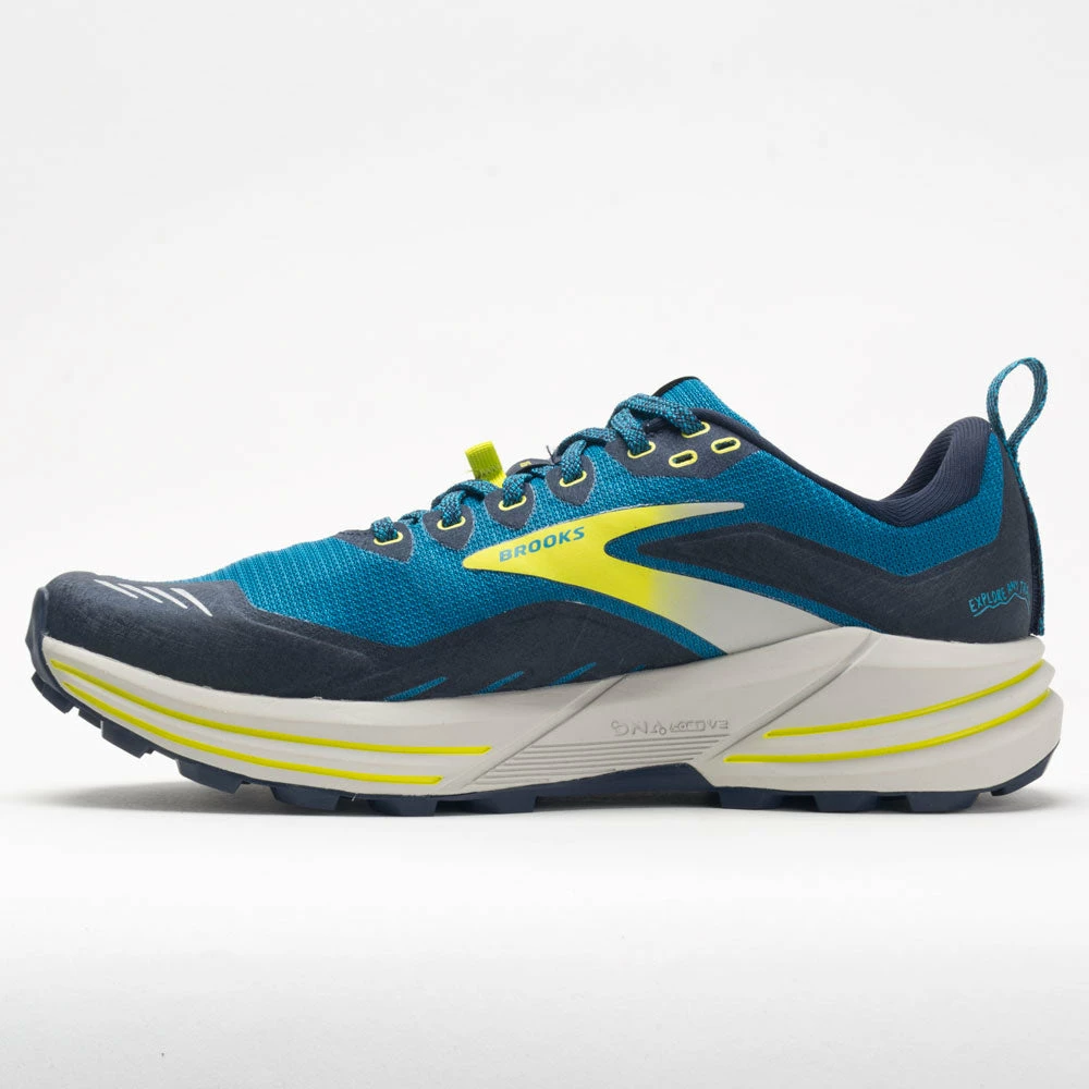 Brooks Cascadia 16 Men's Mykonos Blue/Peacoat/Lime 4 Brooks Cascadia 16 Men's Mykonos Blue/Peacoat/Lime