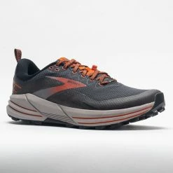 Trail Running Shoes Brooks Cascadia 16 GTX Men's Black/ebony/Cinnabar 12 Trail Running Shoes Brooks Cascadia 16 GTX Men's Black/ebony/Cinnabar