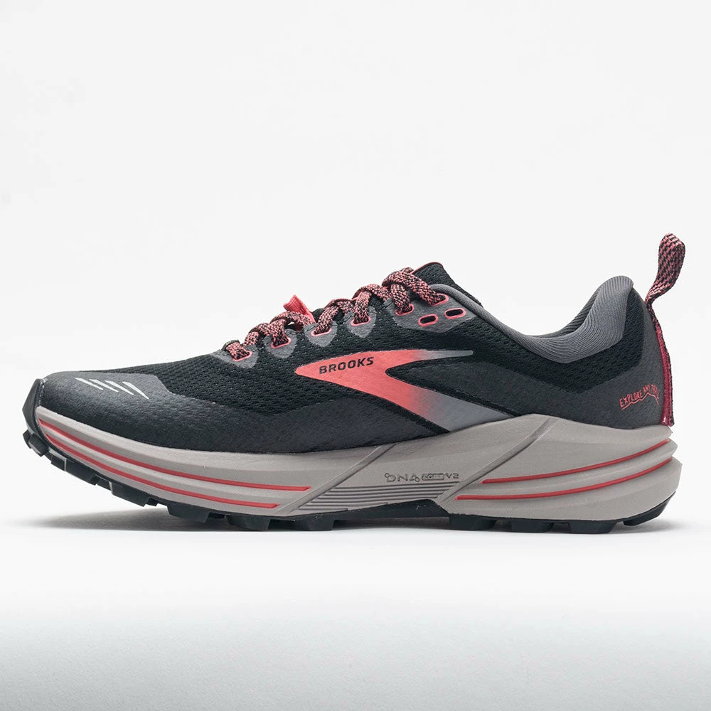 Trail Running Shoes Brooks Cascadia 16 GTX Women's Black/Blackened Pearl/Coral 4 Trail Running Shoes Brooks Cascadia 16 GTX Women's Black/Blackened Pearl/Coral