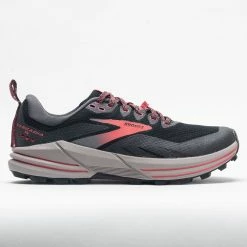 Trail Running Shoes Brooks Cascadia 16 GTX Women's Black/Blackened Pearl/Coral