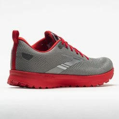 Running Shoes Brooks Revel 5 Men's Breakthrough Collection Grey/Red