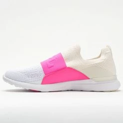 Athletic Propulsion Labs APL TechLoom Bliss Women's Pristine/Fusion Pink/White Walking Shoes