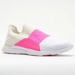 Athletic Propulsion Labs APL TechLoom Bliss Women's Pristine/Fusion Pink/White Walking Shoes