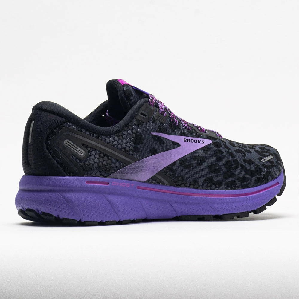 Brooks Ghost 14 Women's Electric Cheetah Run Wild Ebony 8 Brooks Ghost 14 Women's Electric Cheetah Run Wild Ebony