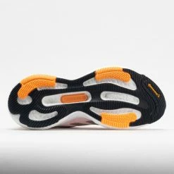 Adidas Solar Glide 5 Women's White/Silver Metallic/Light Flash Orange Running Shoes 11 Adidas Solar Glide 5 Women's White/Silver Metallic/Light Flash Orange Running Shoes