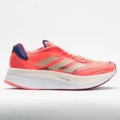 Running Shoes Adidas Adizero Boston 10 Women's Turbo/Sandy Beige/Legacy Indigo