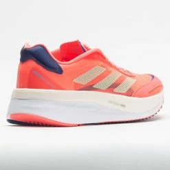 Running Shoes Adidas Adizero Boston 10 Women's Turbo/Sandy Beige/Legacy Indigo