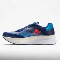 Adidas Adizero Boston 10 Men's Legacy Indigo/Turbo/Sky Rush Running Shoes