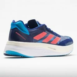 Adidas Adizero Boston 10 Men's Legacy Indigo/Turbo/Sky Rush Running Shoes