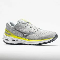 Mizuno Wave Inspire 18 Waveknit Men's Ultimate Grey Running Shoes 12 Mizuno Wave Inspire 18 Waveknit Men's Ultimate Grey Running Shoes