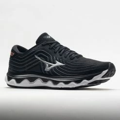 Running Shoes Mizuno Wave Horizon 6 Men's Black/Silver 12 Running Shoes Mizuno Wave Horizon 6 Men's Black/Silver