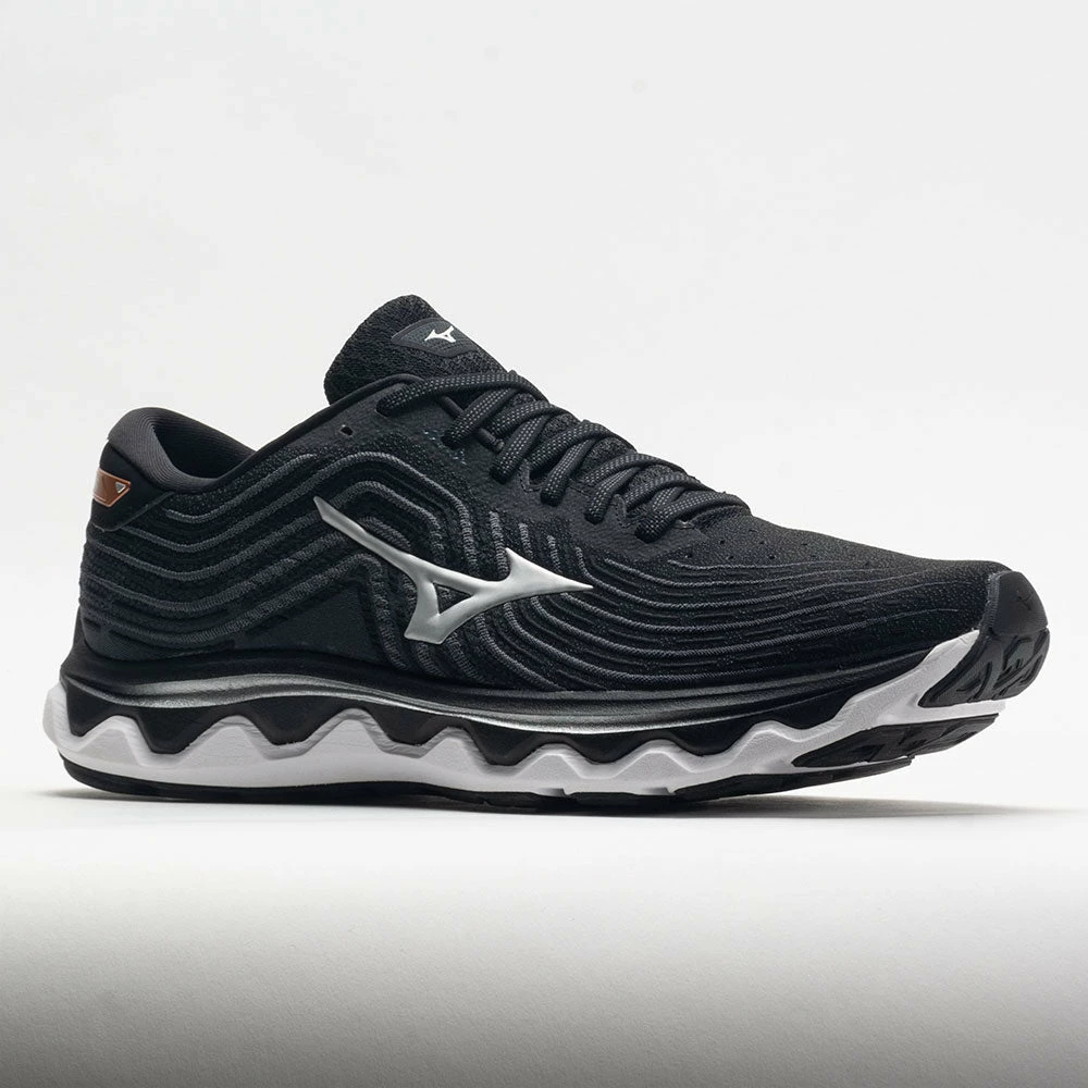 Running Shoes Mizuno Wave Horizon 6 Men's Black/Silver 7 Running Shoes Mizuno Wave Horizon 6 Men's Black/Silver