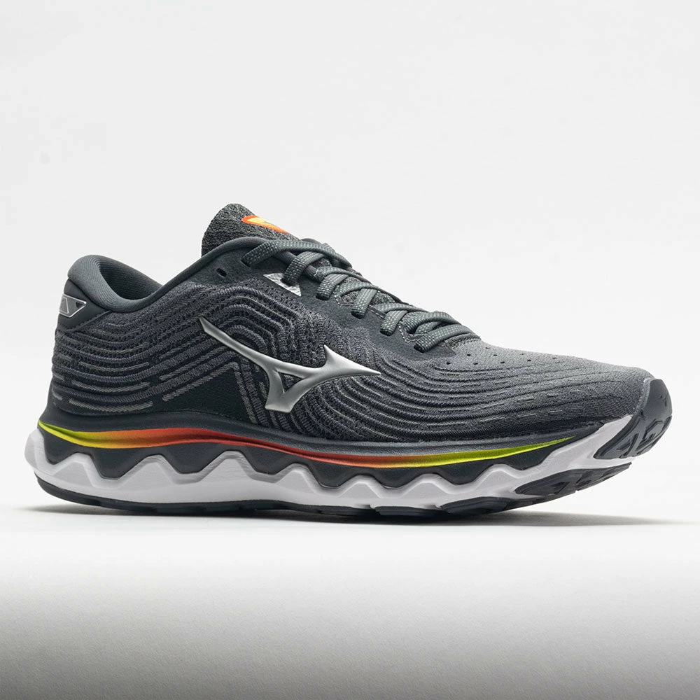 Mizuno Wave Horizon 6 Men's Ultimate Grey/Silver Running Shoes 7 Mizuno Wave Horizon 6 Men's Ultimate Grey/Silver Running Shoes