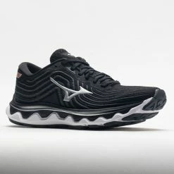 Mizuno Wave Horizon 6 Women's Black/Silver Running Shoes 12 Mizuno Wave Horizon 6 Women's Black/Silver Running Shoes