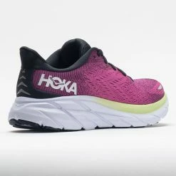HOKA Clifton 8 Women's Blue Graphite/Ibis Rose Running Shoes