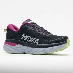Running Shoes HOKA Bondi 7 Women's Blue Graphite/Festival Fuchsia