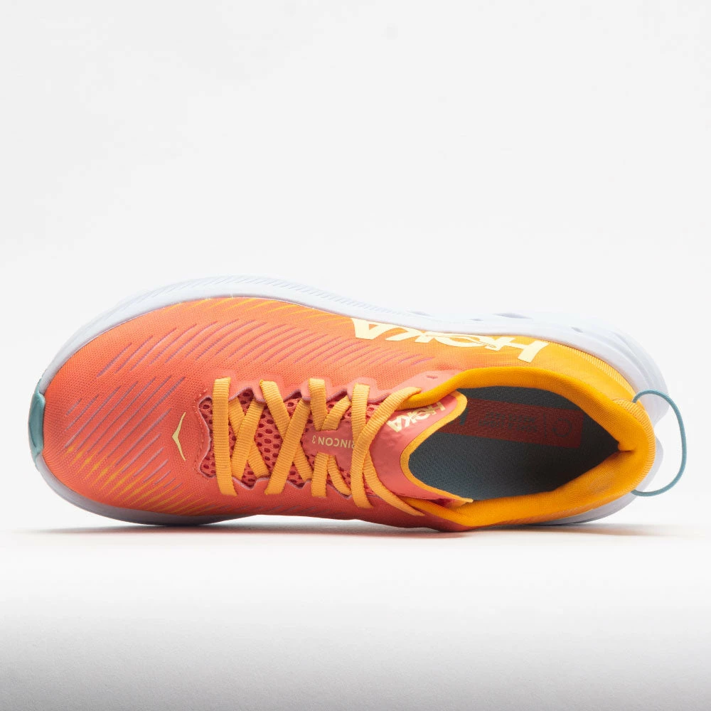 HOKA Rincon 3 Women's Camellia/Radiant Yellow 5 HOKA Rincon 3 Women's Camellia/Radiant Yellow