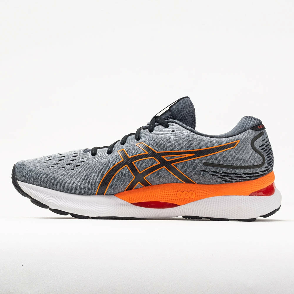ASICS GEL-Nimbus 24 Men's Sheet Rock/Shocking Orange 4 ASICS GEL-Nimbus 24 Men's Sheet Rock/Shocking Orange