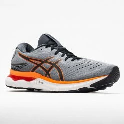 ASICS GEL-Nimbus 24 Men's Sheet Rock/Shocking Orange 12 ASICS GEL-Nimbus 24 Men's Sheet Rock/Shocking Orange