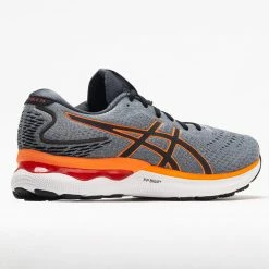 ASICS GEL-Nimbus 24 Men's Sheet Rock/Shocking Orange 13 ASICS GEL-Nimbus 24 Men's Sheet Rock/Shocking Orange