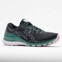 ASICS GEL-Kayano 28 Women's Black/Sage Green Running Shoes