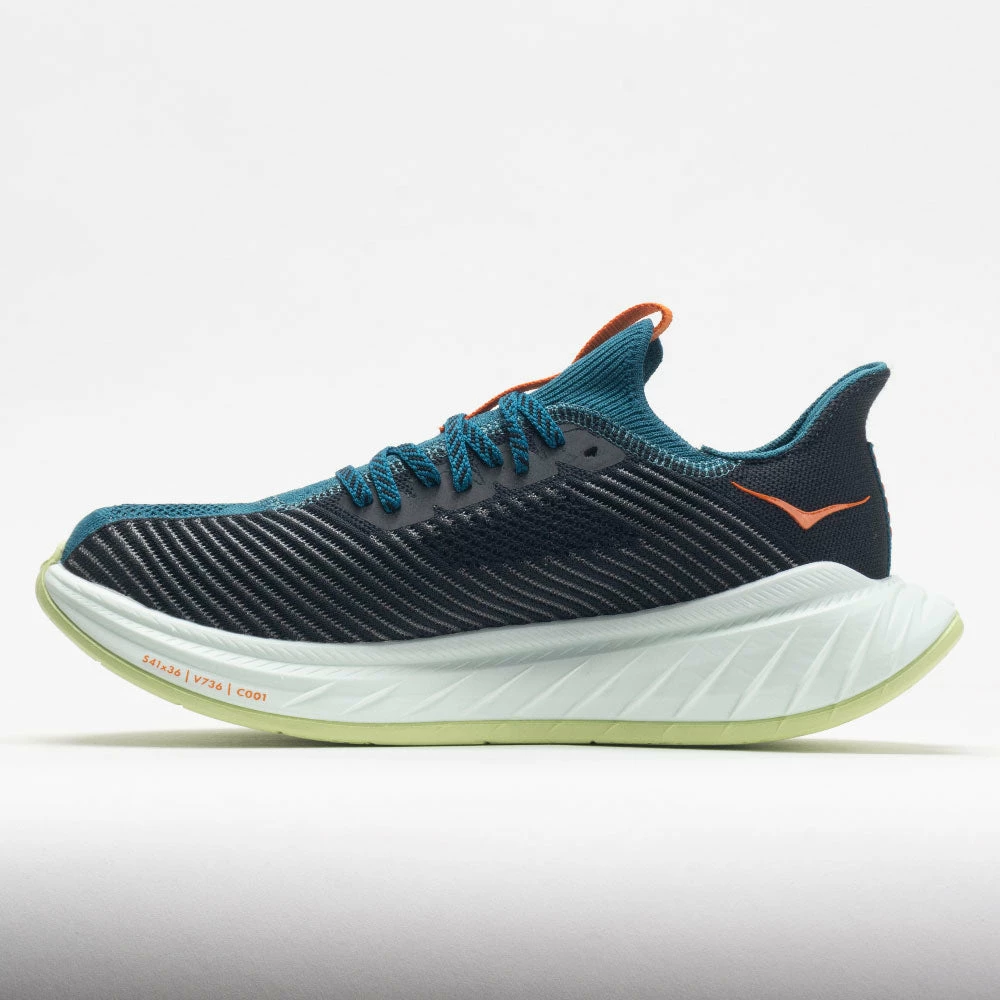 HOKA Carbon X 3 Men's Blue Coral/Black 4 HOKA Carbon X 3 Men's Blue Coral/Black