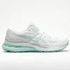 ASICS GEL-Kayano 28 Women's White/Oasis Green Running Shoes