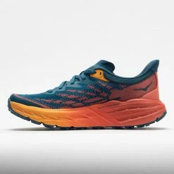 HOKA Speedgoat 5 Women's Blue Coral/Camellia Trail Running Shoes