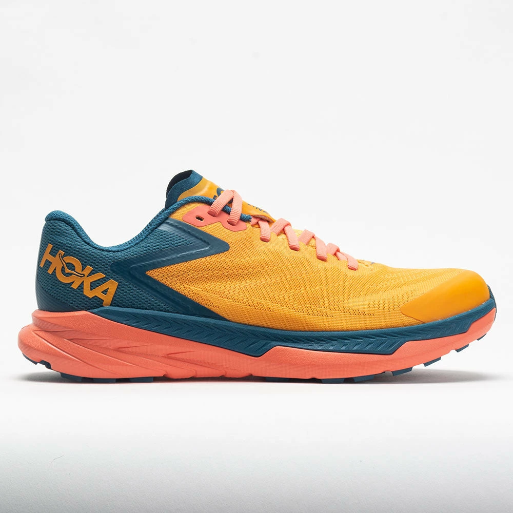 Trail Running Shoes Hoka One One Zinal Women's Radiant Yellow/Camellia 3 Trail Running Shoes Hoka One One Zinal Women's Radiant Yellow/Camellia