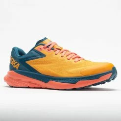 Trail Running Shoes Hoka One One Zinal Women's Radiant Yellow/Camellia 12 Trail Running Shoes Hoka One One Zinal Women's Radiant Yellow/Camellia