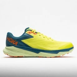 Trail Running Shoes HOKA Zinal Men's Evening Primrose/Blue Coral