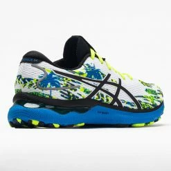 ASICS GEL-Nimbus 24 Men's White/Black Color Injection Running Shoes