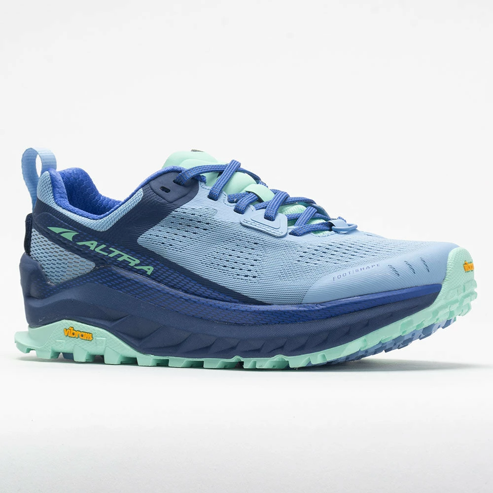 Altra Olympus 4 Women's Navy/Light Blue Trail Running Shoes 7 Altra Olympus 4 Women's Navy/Light Blue Trail Running Shoes