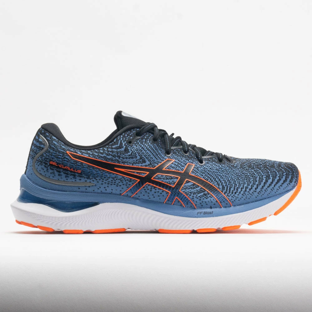 ASICS GEL-Cumulus 24 Men's Black/Shocking Orange 3 ASICS GEL-Cumulus 24 Men's Black/Shocking Orange