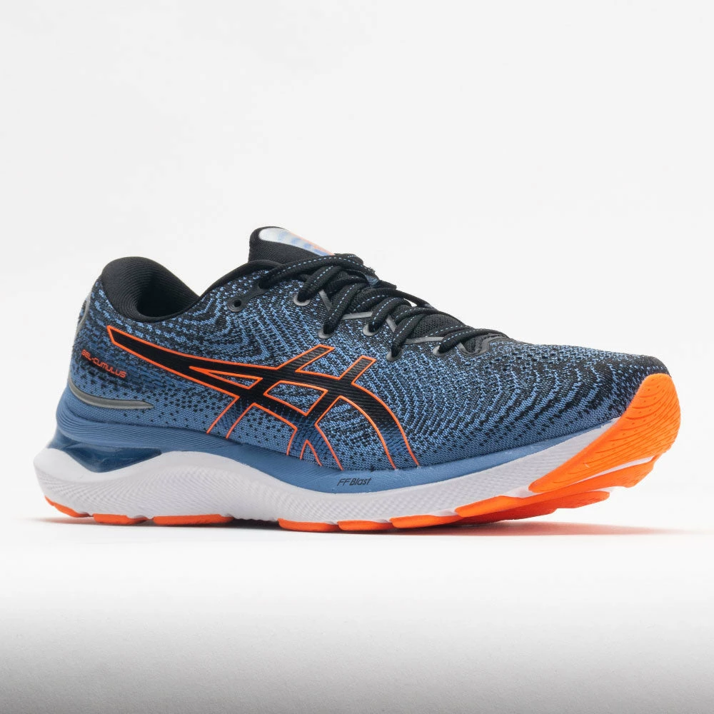 ASICS GEL-Cumulus 24 Men's Black/Shocking Orange 7 ASICS GEL-Cumulus 24 Men's Black/Shocking Orange