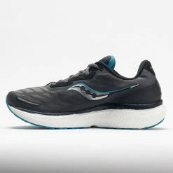 Saucony Triumph 19 Men's Shadow/Topaz Running Shoes 9 Saucony Triumph 19 Men's Shadow/Topaz Running Shoes