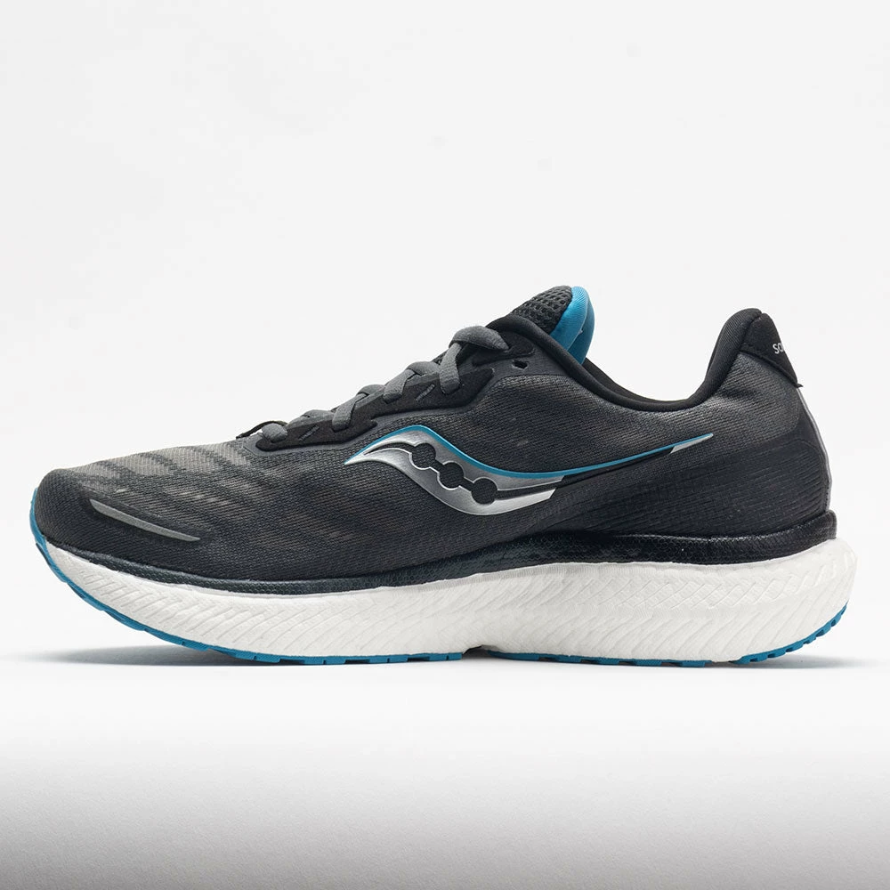 Saucony Triumph 19 Men's Shadow/Topaz Running Shoes 4 Saucony Triumph 19 Men's Shadow/Topaz Running Shoes