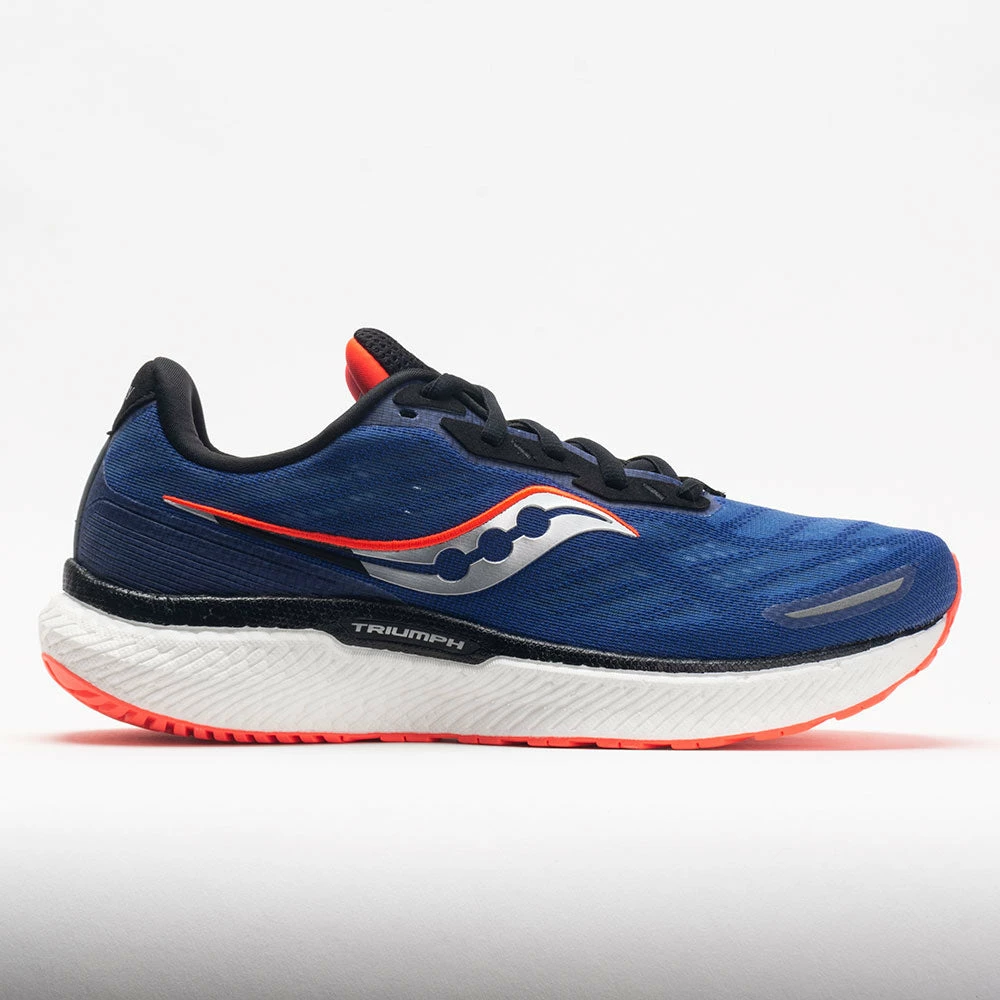 Running Shoes Saucony Triumph 19 Men's Sapphire/VIZI Red 3 Running Shoes Saucony Triumph 19 Men's Sapphire/VIZI Red